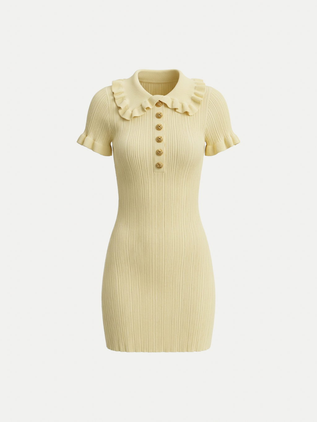 Capri Ruffle Polo Dress