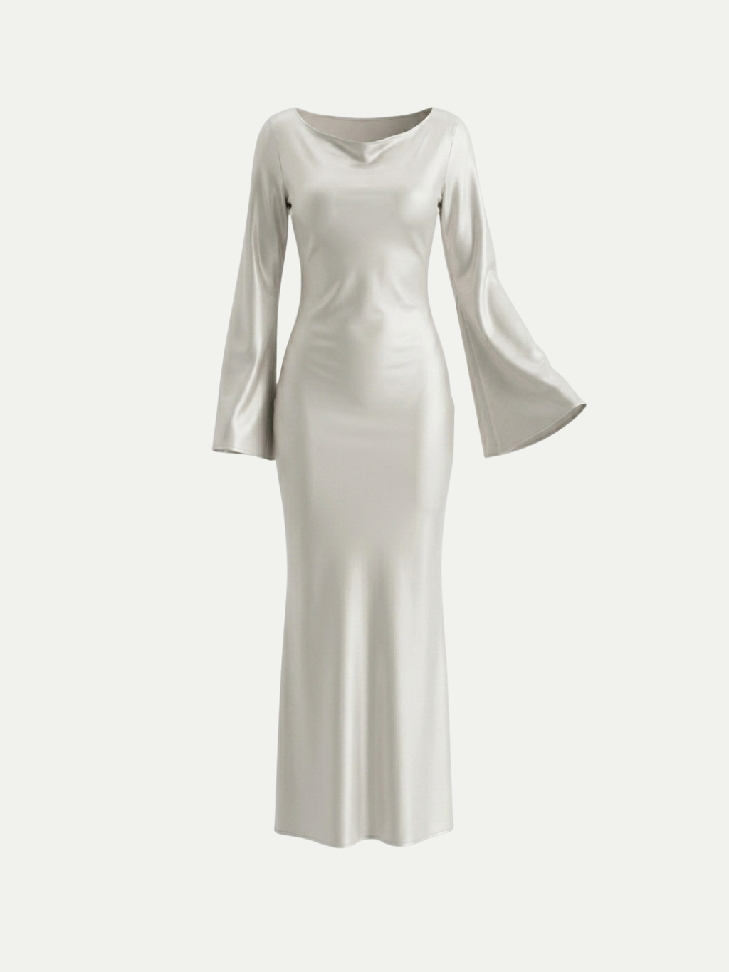 Vienna Satin Maxi Dress
