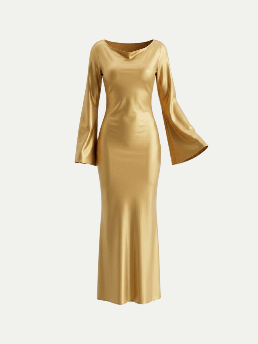 Vienna Satin Maxi Dress