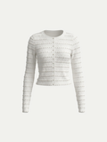 Monaco Pearl Studded Cardigan