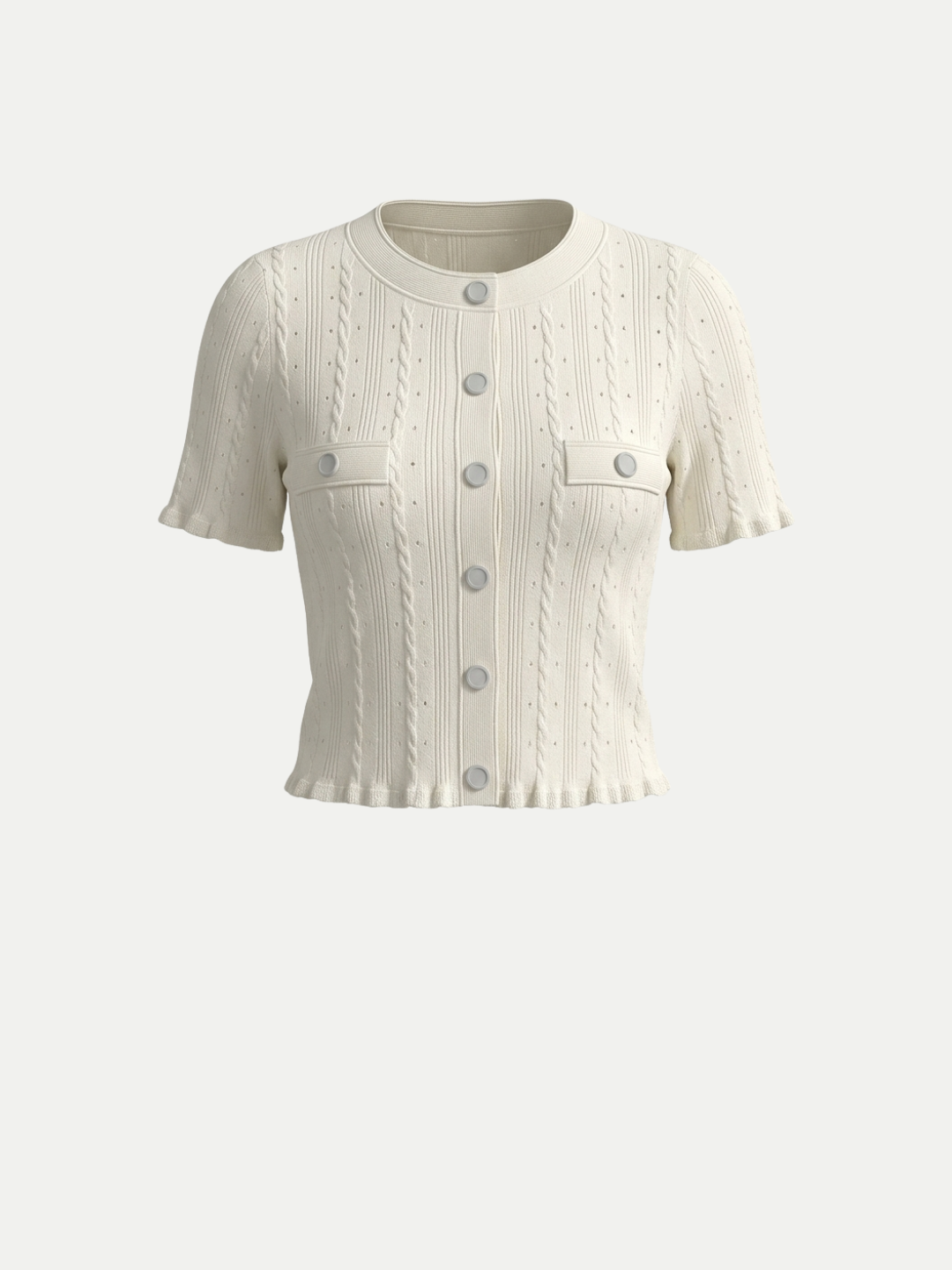 Capri Cable Knit Cardigan