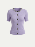 Versailles Gem Knit Top