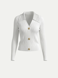 Monaco Crystal Collar Cardigan