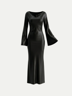 Vienna Satin Maxi Dress