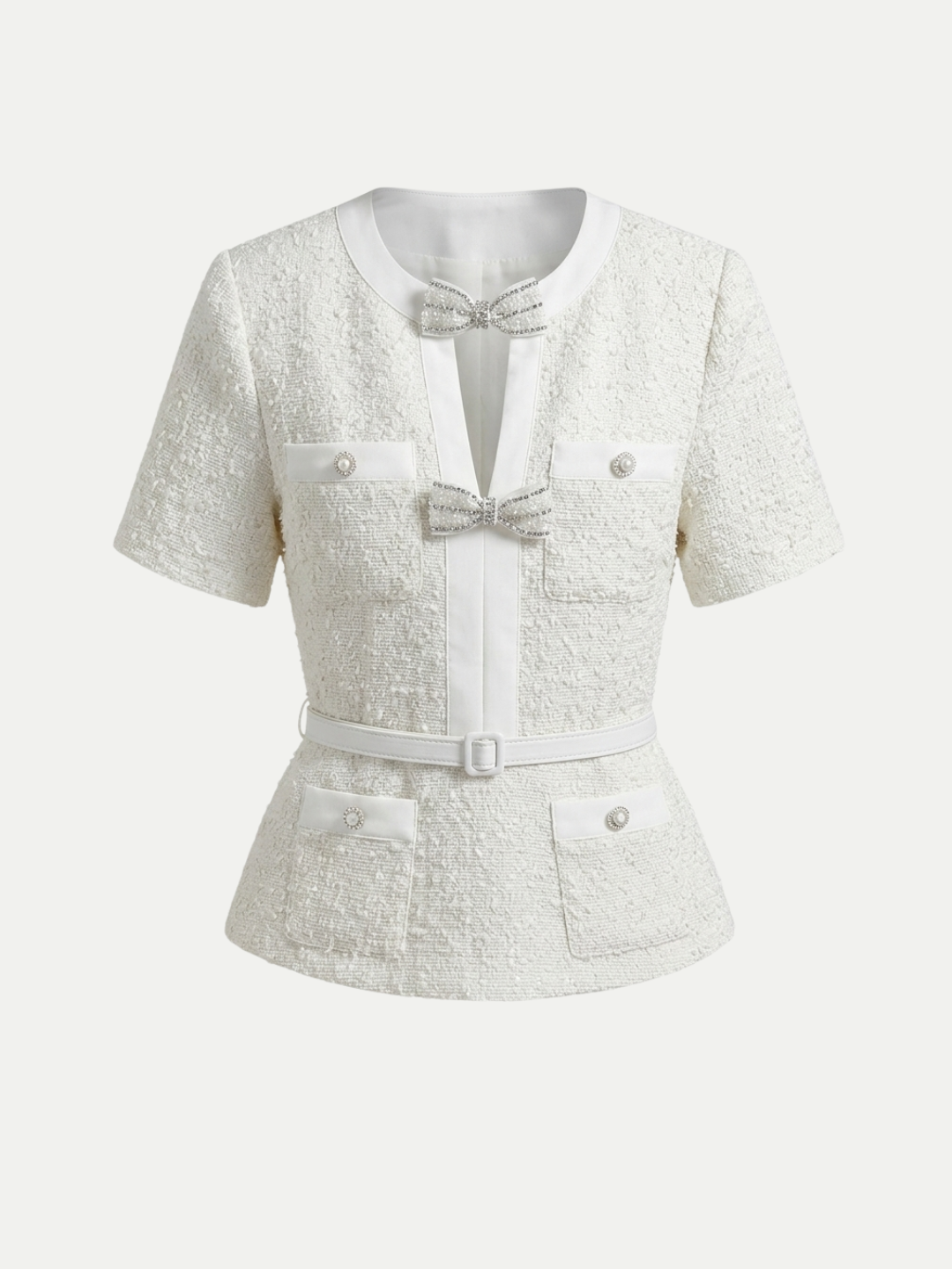 Cannes Crystal Bow Top